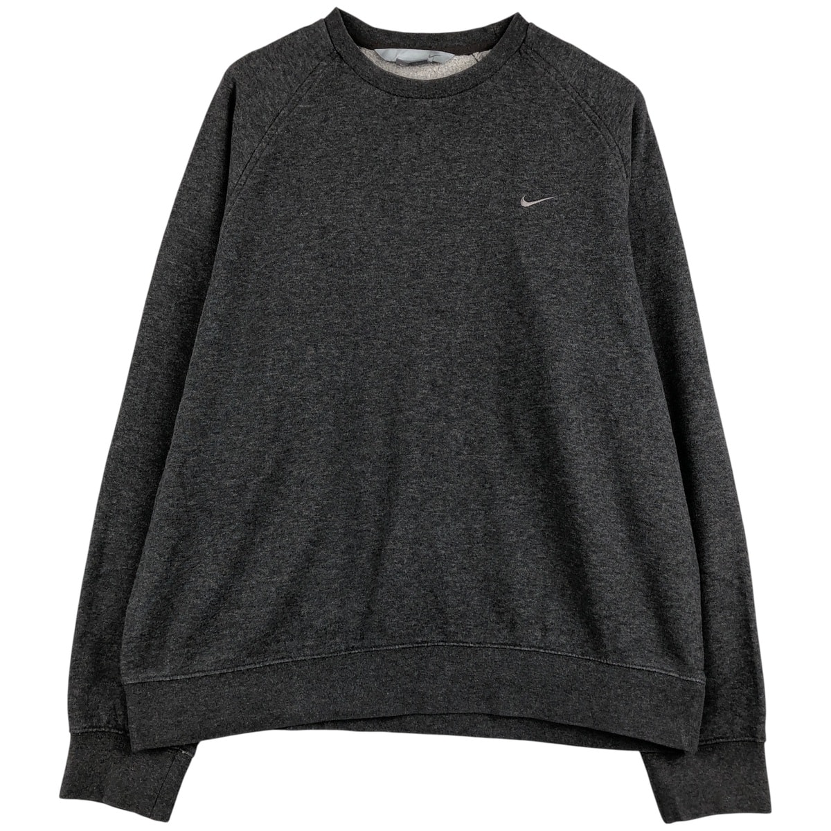 古着 00年代 ナイキ NIKE ワンポイントロゴスウェットシャツ トレーナー メンズL相当/eaa608079