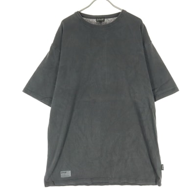 schott ショット コットン ワンポイントロゴ 半袖 Tシャツ XL グレー