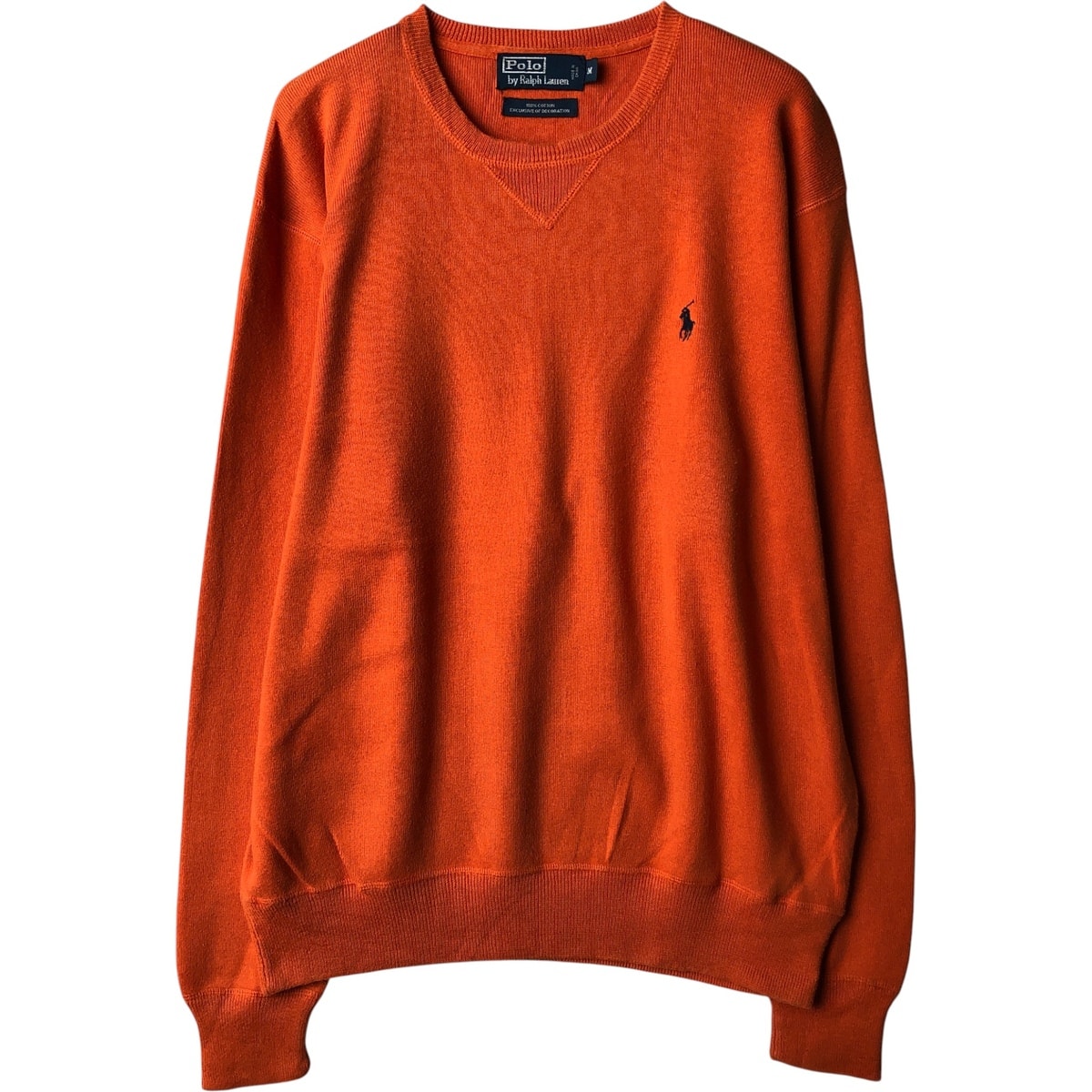 古着 ラルフローレン Ralph Lauren POLO by Ralph Lauren コットンニットセーター メンズM相当/eaa434704