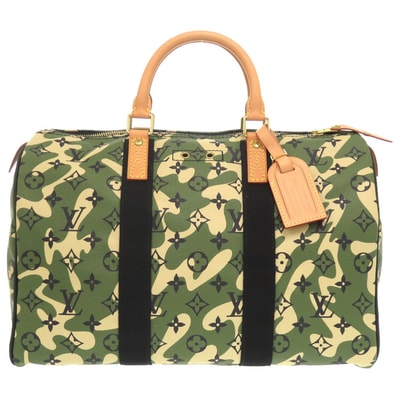 Louis Vuitton x Takashi Murakami Speedy 35 Monogramouflage