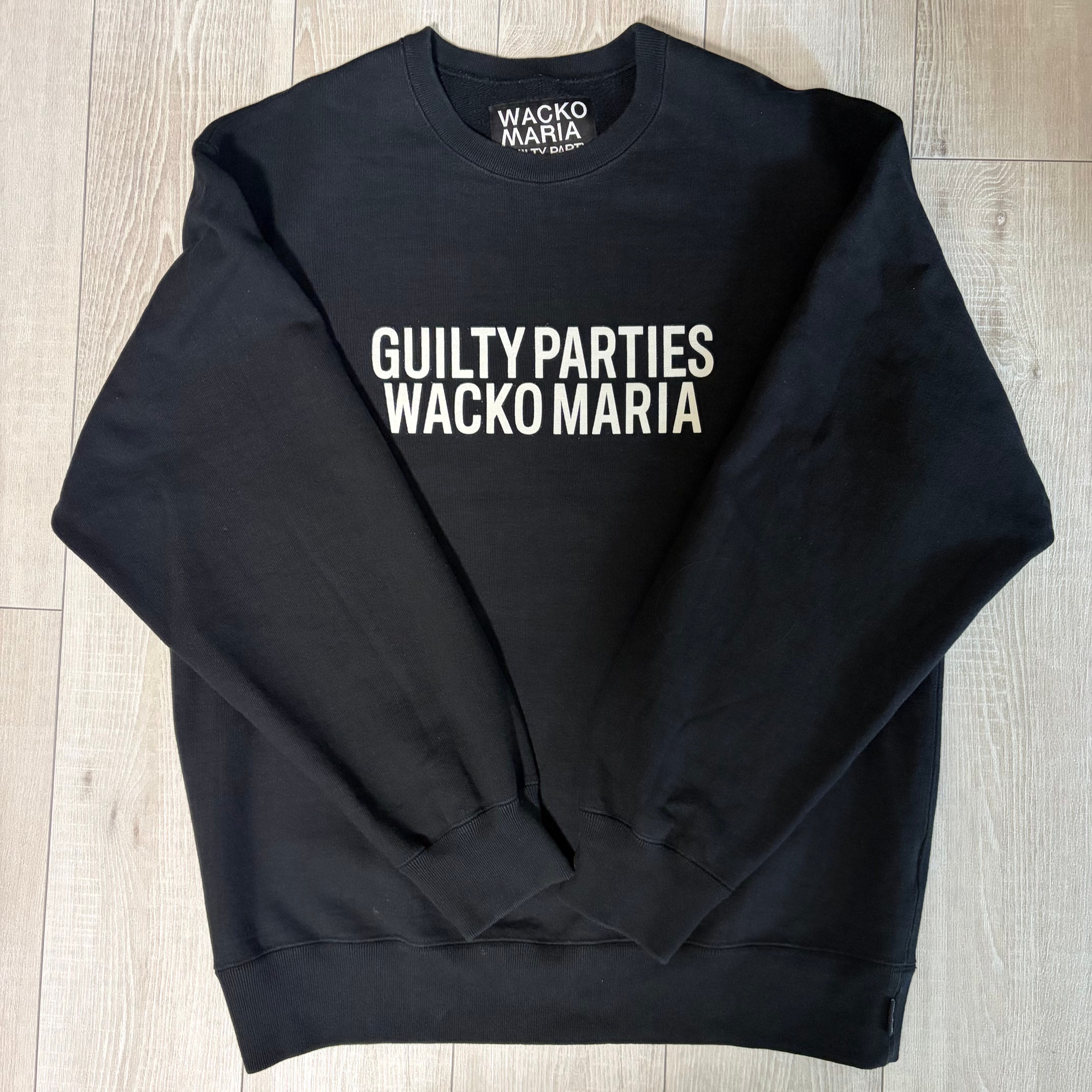 WACKO MARIA x Champion Reverse Weave Crew Neck Sweat Shirt 