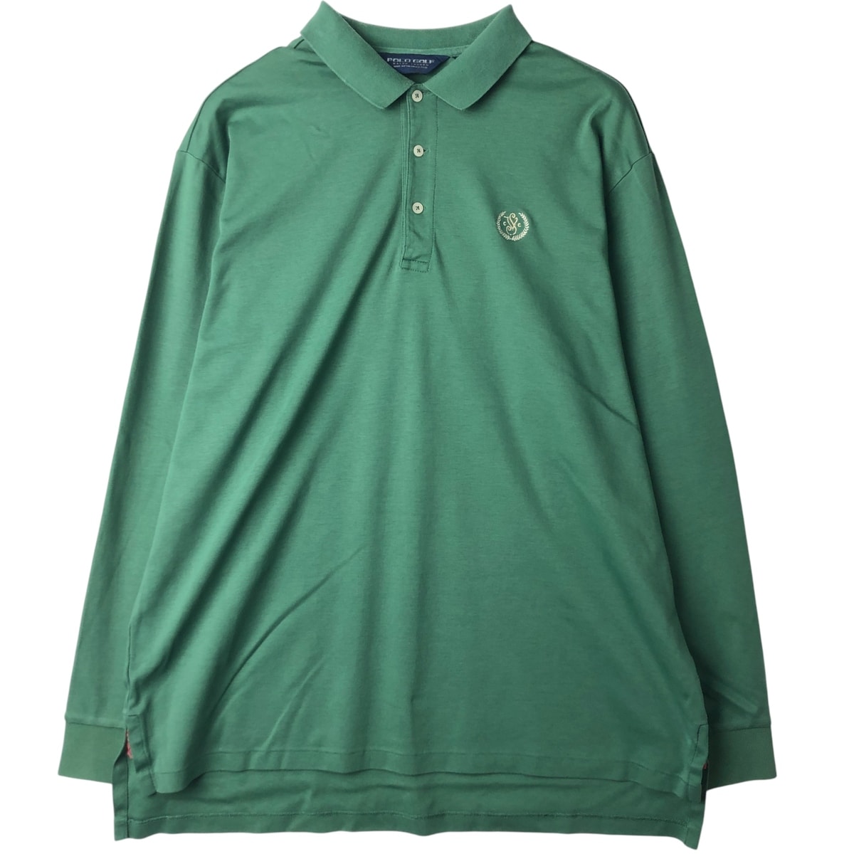 古着 ラルフローレン Ralph Lauren POLO GOLF ポロゴルフ 長袖 ポロシャツ メンズXL相当/eaa615196