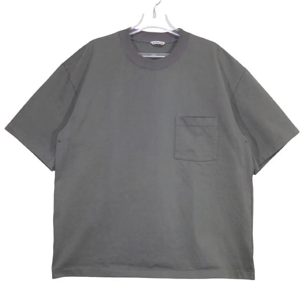 AURALEE Heavy Weight Tee "Gray"