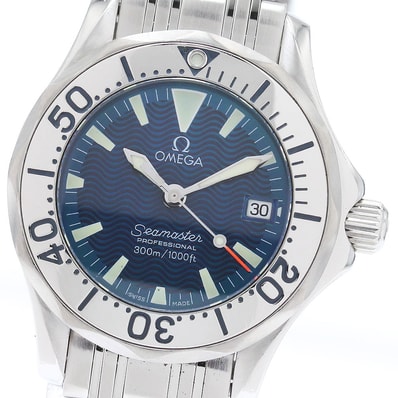 ☆良品 オメガ シーマスター300m 2283.80 レディース 【中古】