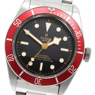★保 チュードル ヘリテージ ブラックベイ 79230R メンズ 【中古】