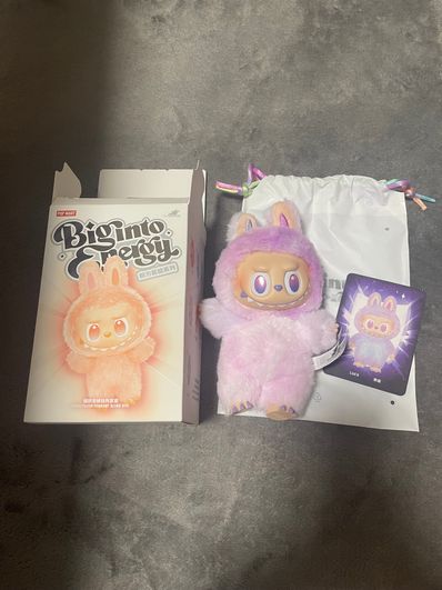 POP MART THE MONSTERS (LABUBU) Big into Energy Series Plush Pendant LUCK