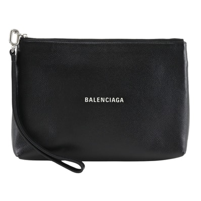 バレンシアガ ロゴ 593815 ユニセックスクラッチバッグ