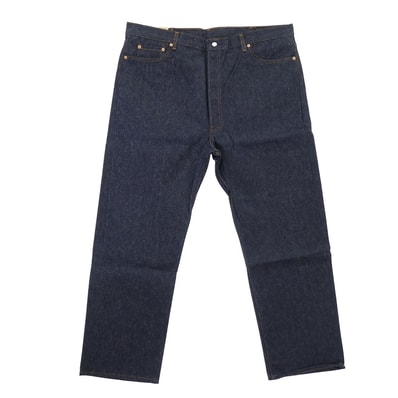 Levi's リーバイス デニムパンツ 501-0000 501XX 90s ボタン裏刻印546 フラッシャー付き ストレート デニムパンツ ジーンズ インディゴブルー系【中古】