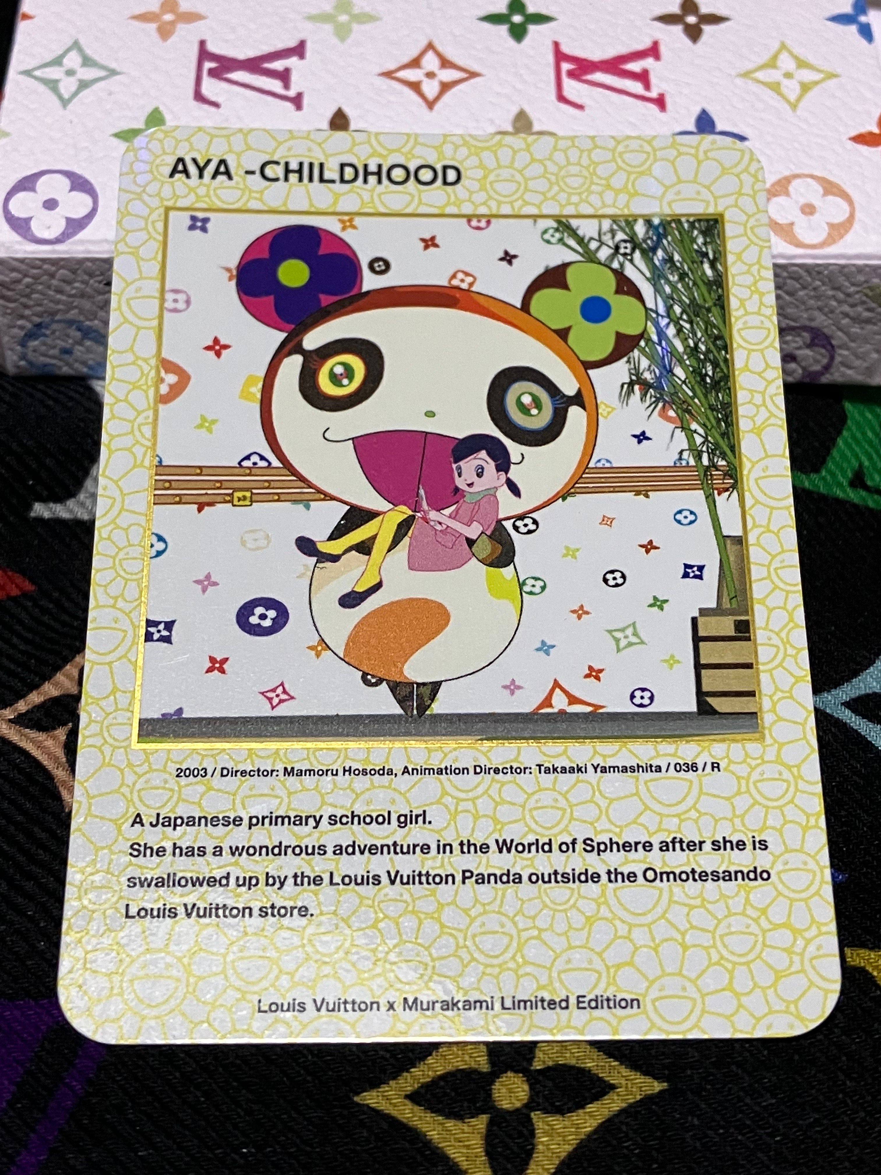 ヴィトン 村上隆 非売品 トレカ AYA childhood ヴィトン 村上隆 非売品 トレカ AYA childhood（LOUIS VUITTON x
