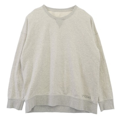 VISVIM ビズビム スウェット 18AW 0118205010036 JUMBO SWEAT CREW L/S ジャンボ 長袖 クルーネック スウェット グレー グレー系 3【中古】