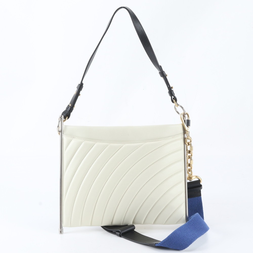 ■極美品 クロエ ロイ キルティングショルダーバッグ レザー
