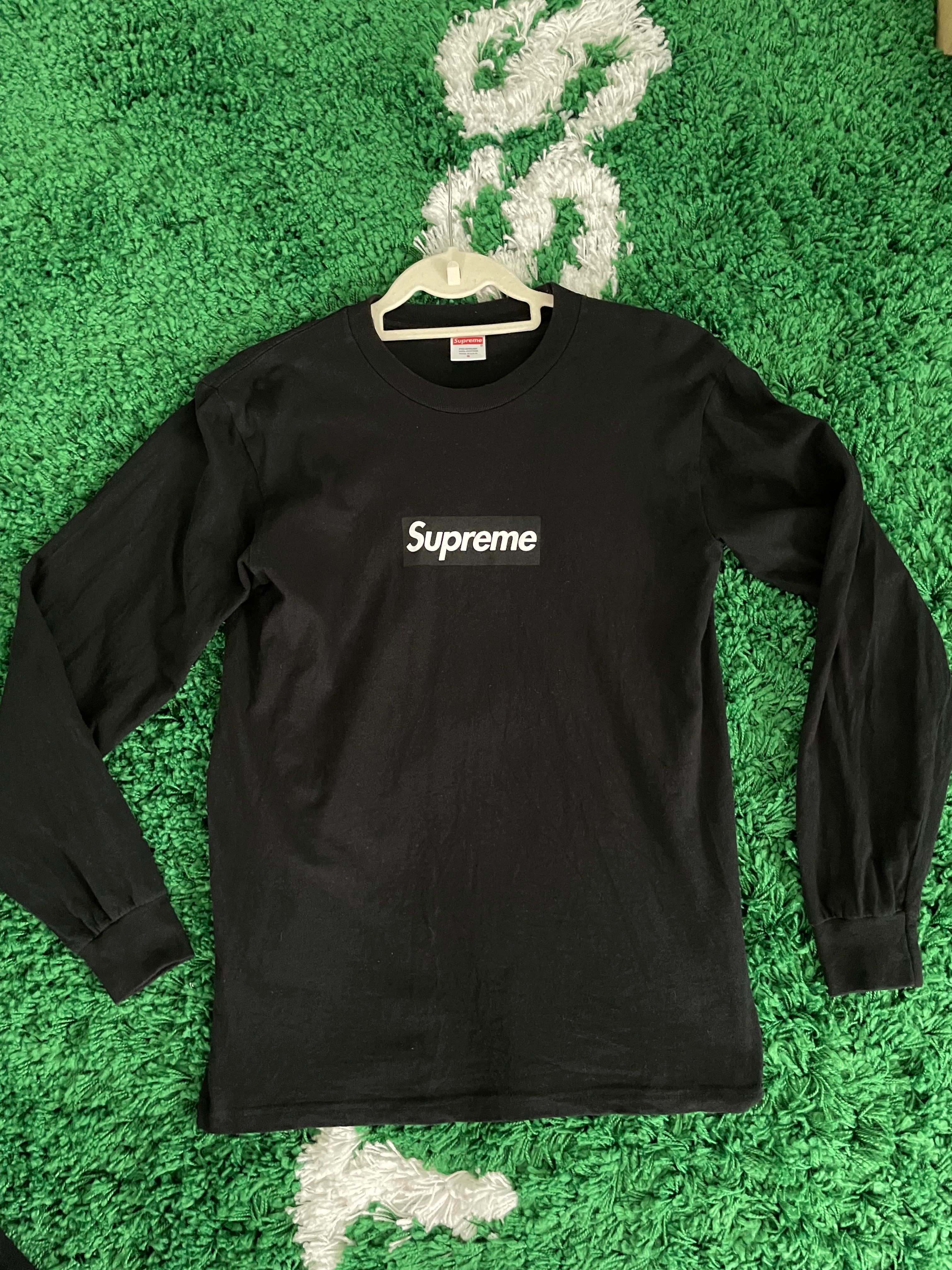 Supreme Box Logo L/S Tee "Black"