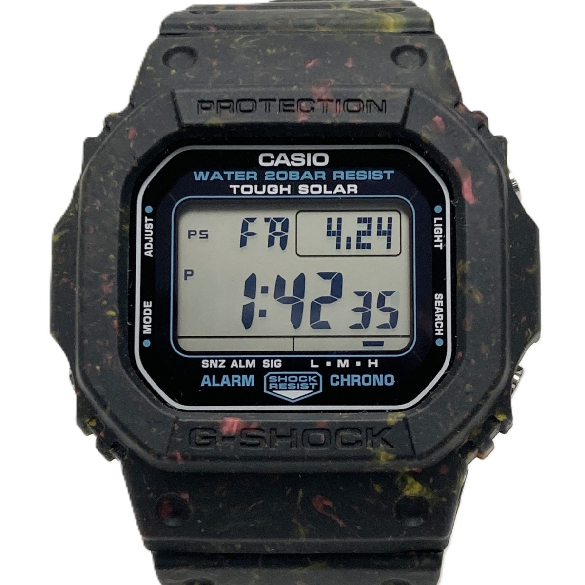 CASIO カシオ G-SHOCK 廃棄樹脂リサイクル G-5600BG-1JR ソーラー メンズ 腕時計 箱・取説有