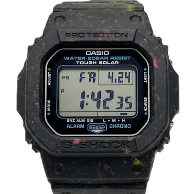 CASIO カシオ G-SHOCK 廃棄樹脂リサイクル G-5600BG-1JR ソーラー メンズ 腕時計 箱・取説有