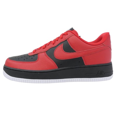 NIKE ナイキ スニーカー HF0659-900 NIKE BY YOU AIR FORCE 1 LOW AF1 エアフォースワン ロー スニーカー レッド系 ブラック系 27cm【極上美品】【中古】