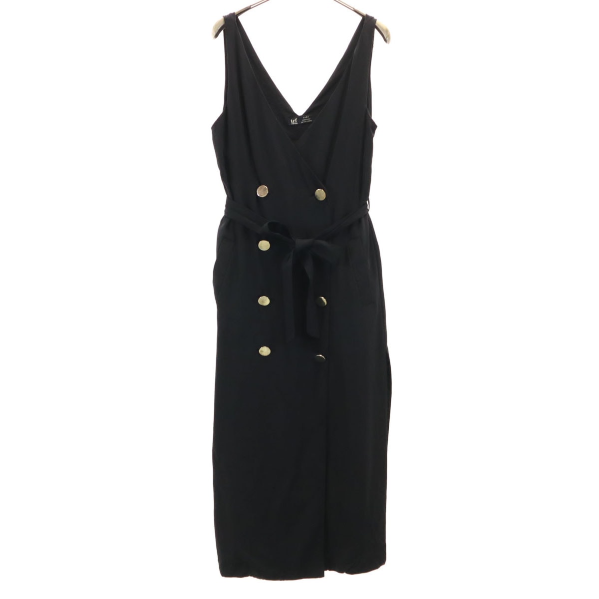 ZARA ザラ ノースリーブ ワンピース S ブラック