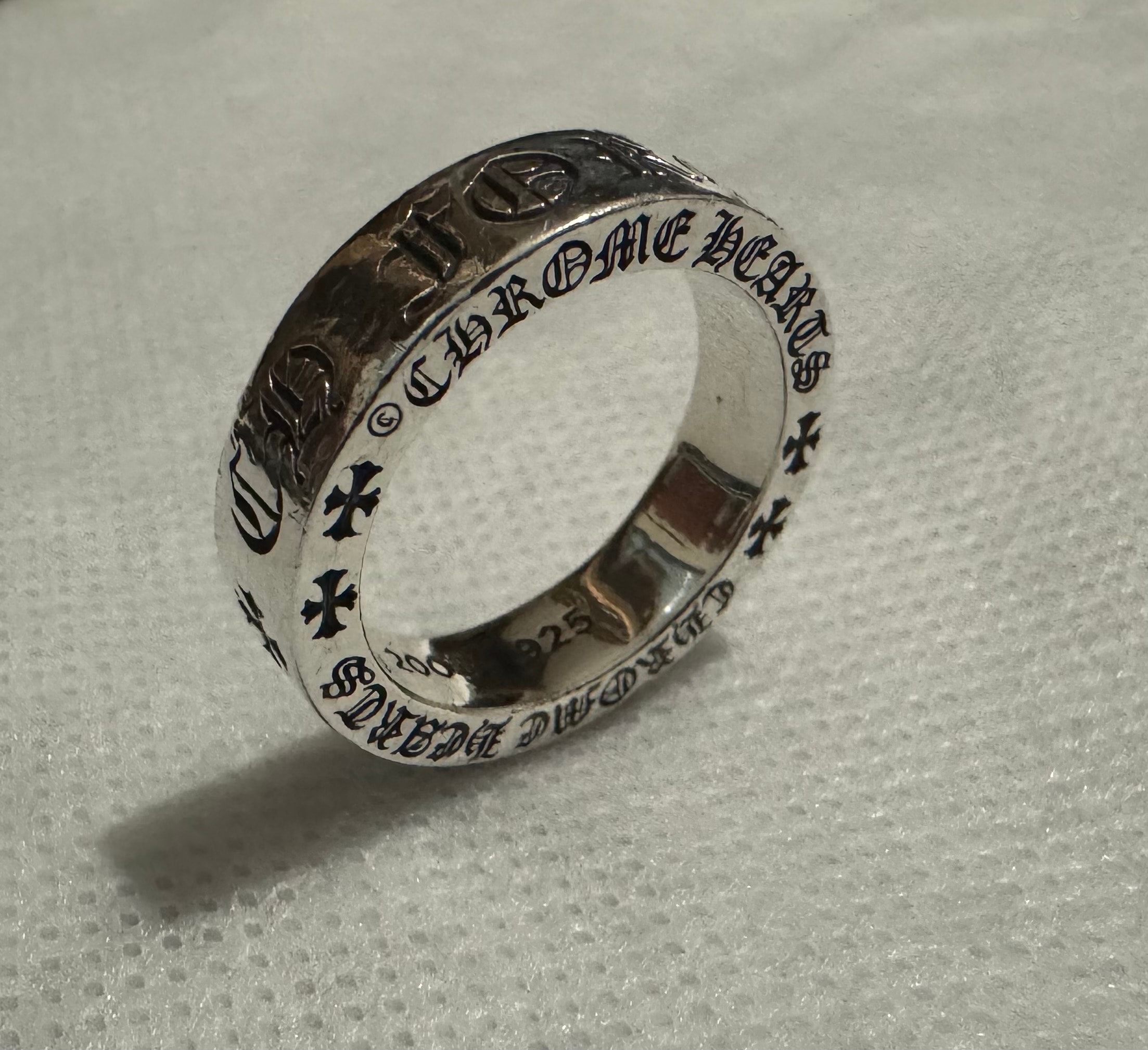 Chrome Hearts Spacer Ring 6mm CH Forever "Silver"
