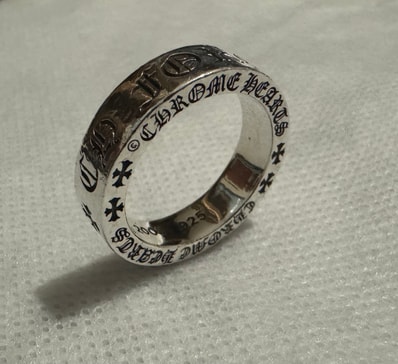 Chrome Hearts Spacer Ring 6mm CH Forever "Silver"