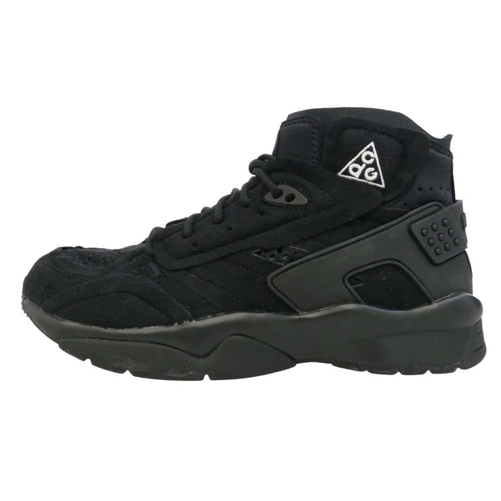 NIKE COMME des GARCONS HOMME PLUS AV4438-001 コムデギャルソンオムプリュス ACG Air Mowabb エアモワブ スニーカー ブラック ブラック系 26cm【極上美品】【中古】