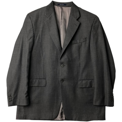 古着 ラルフローレン Ralph Lauren LAUREN ローレン ウールテーラードジャケット カナダ製 メンズL相当/eaa459676