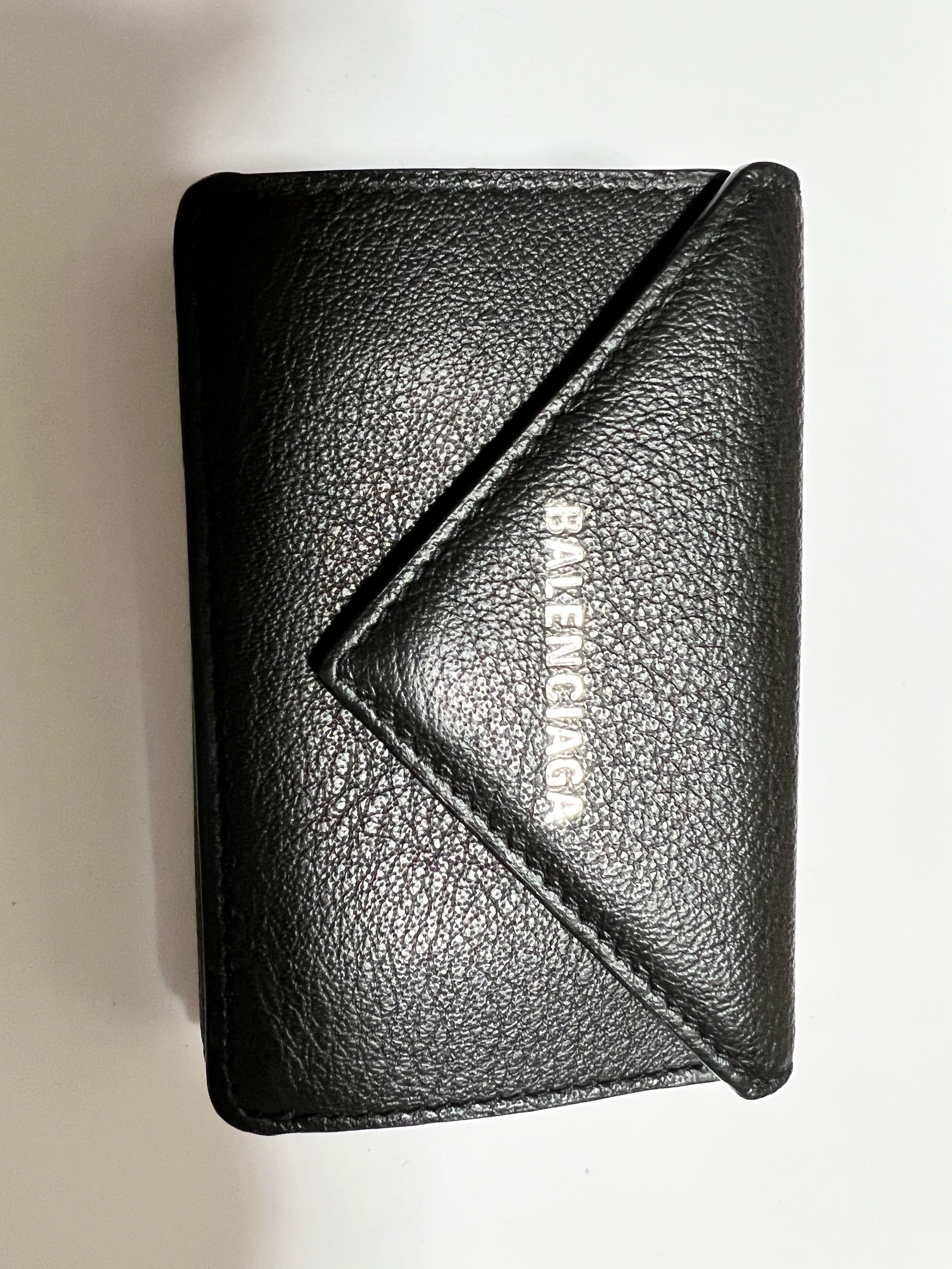 BALENCIAGA Papier Mini Wallet "Black"