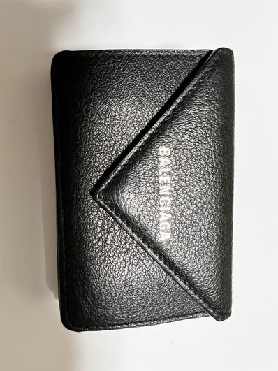 BALENCIAGA Papier Mini Wallet "Black"