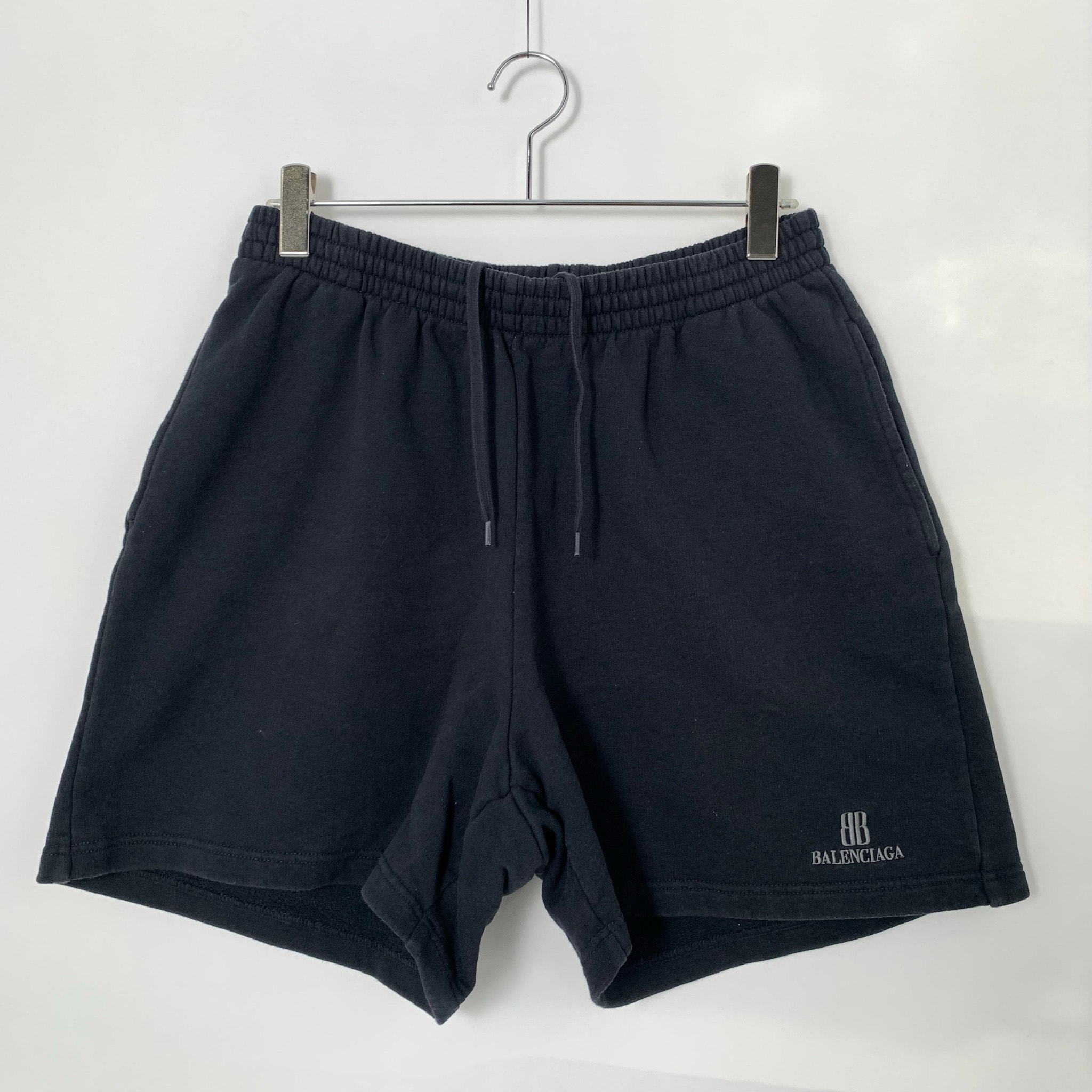 BALENCIAGA Nano BB Shorts "Black"
