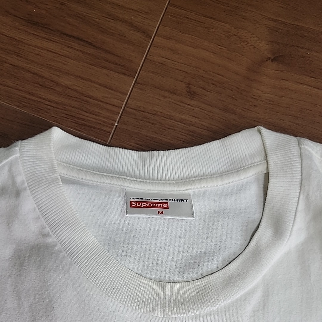 Supreme / Comme des Garçons SHIRT® Split Box Logo Tee "White"