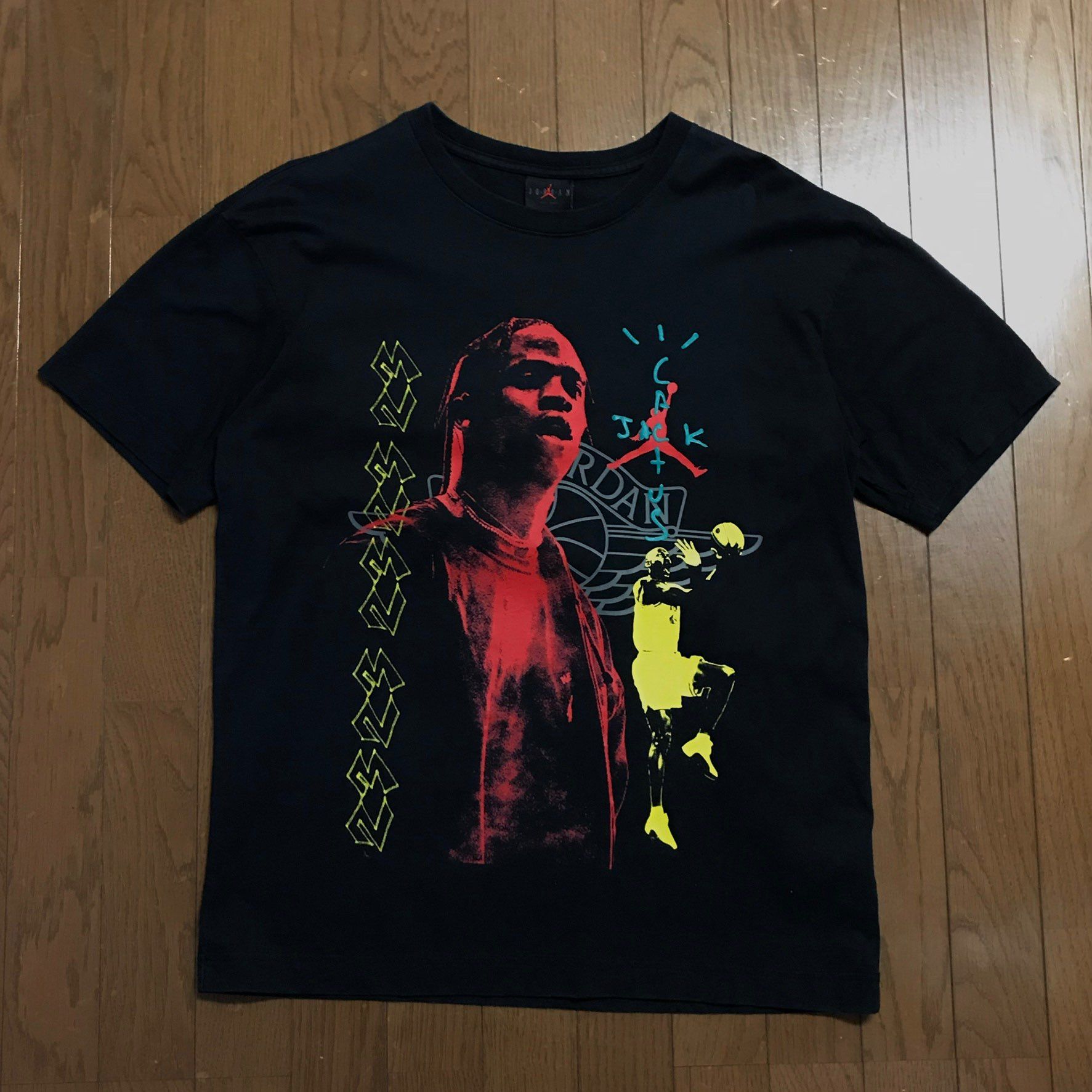 Air Jordan x Travis Scott 1 Tee "Black"