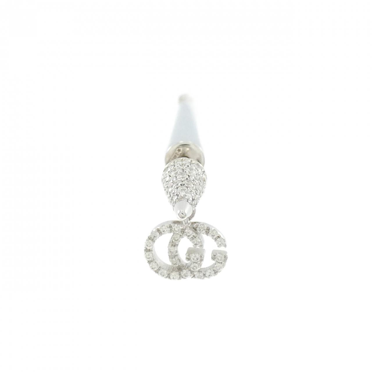 グッチ ダイヤモンド ピアス 片耳