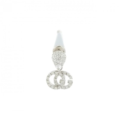 グッチ ダイヤモンド ピアス 片耳