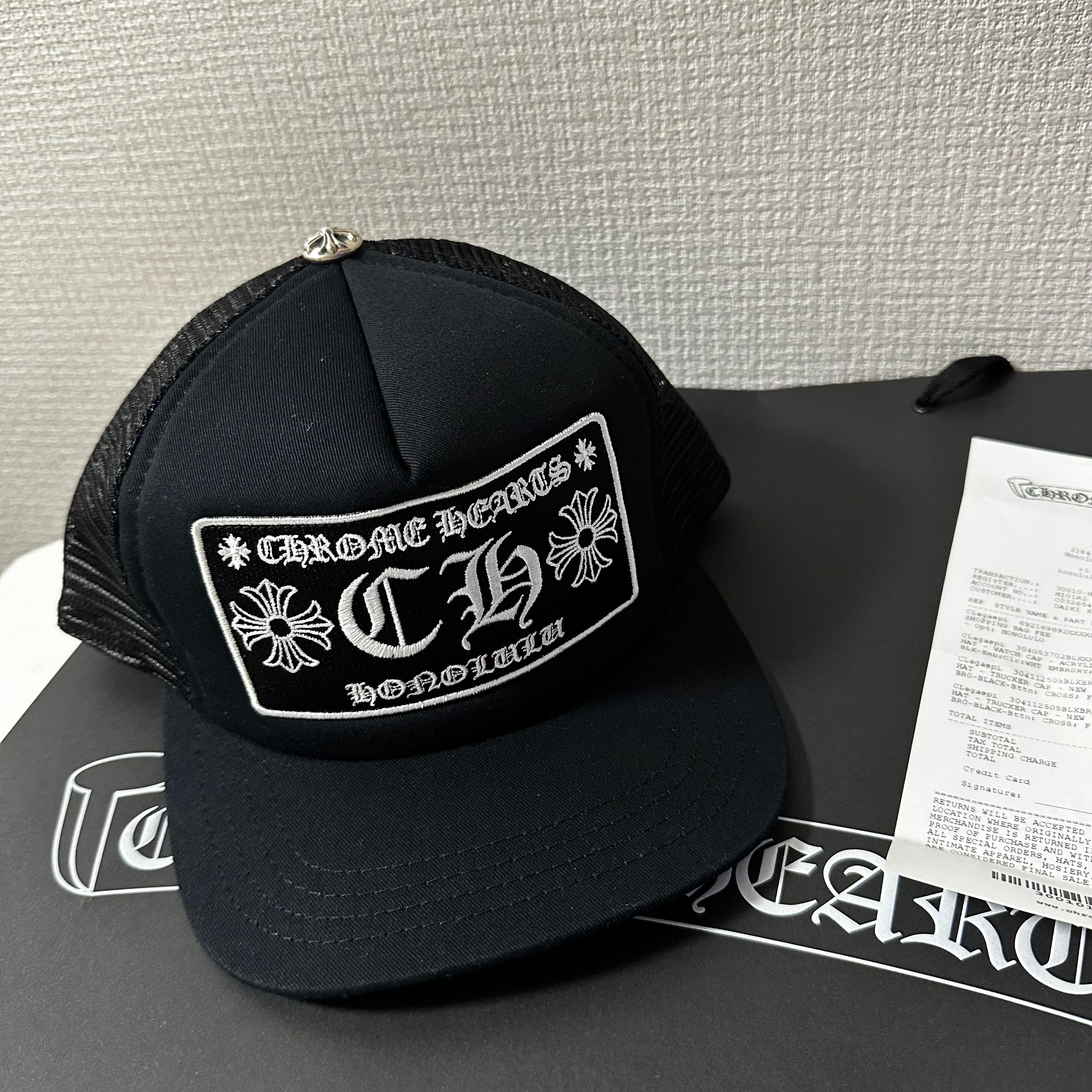 Chrome Hearts Trucker Cap CH "Black"