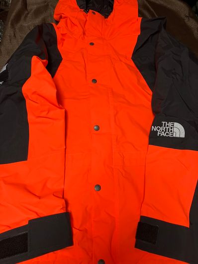 Supreme x The North Face Mountain Light Jacket "Power Orange"