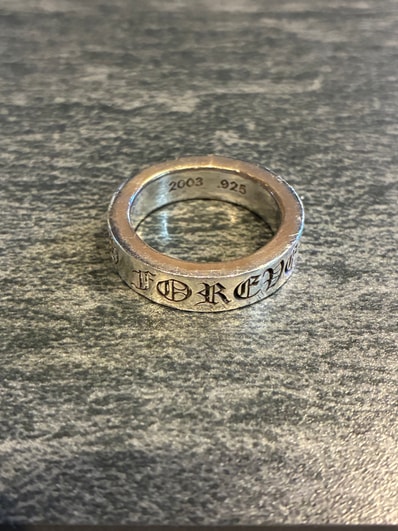 Chrome Hearts 6mm Spacer Ring FOREVER "Silver"