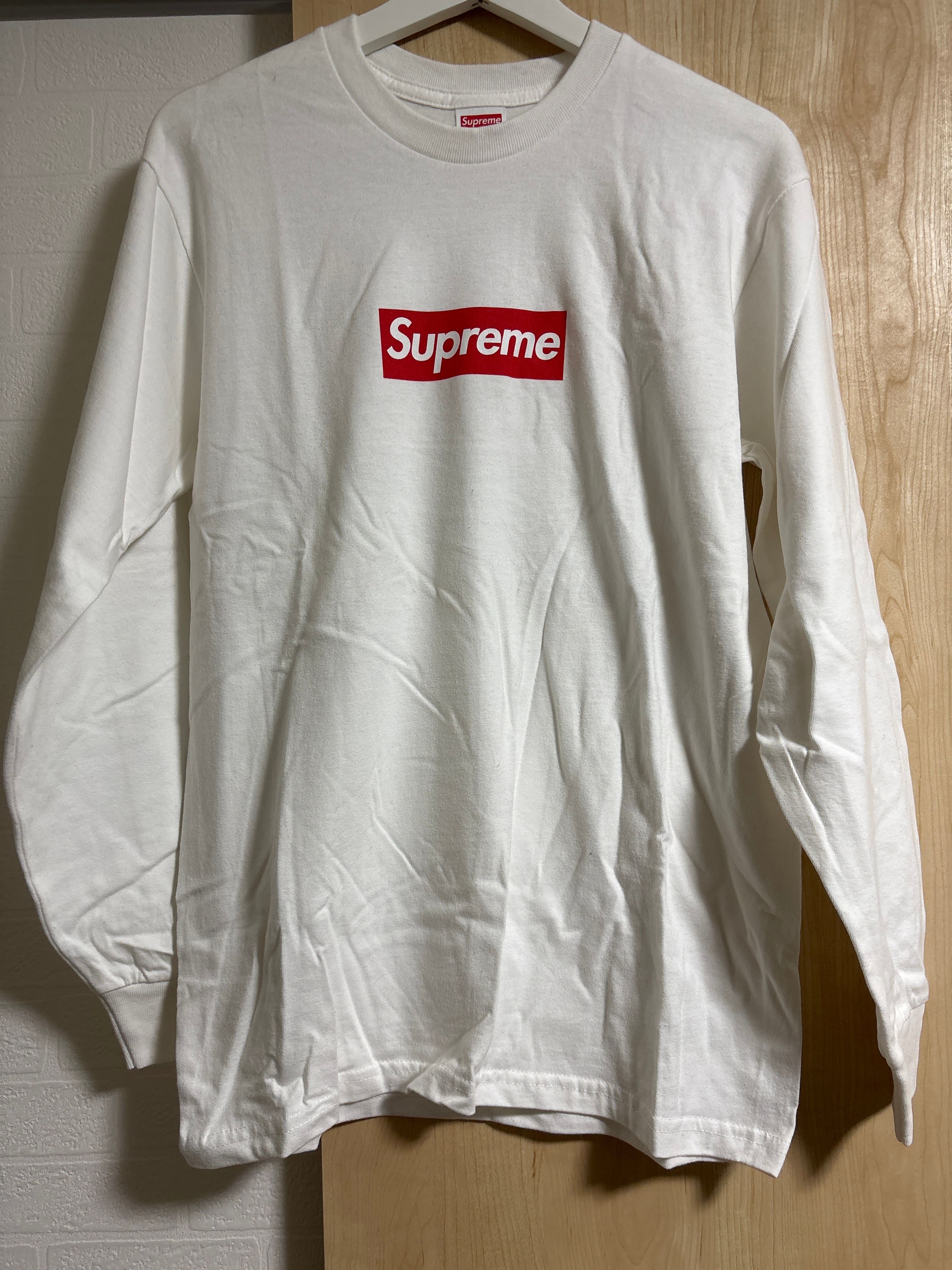 Supreme Box Logo L/S Tee "White"