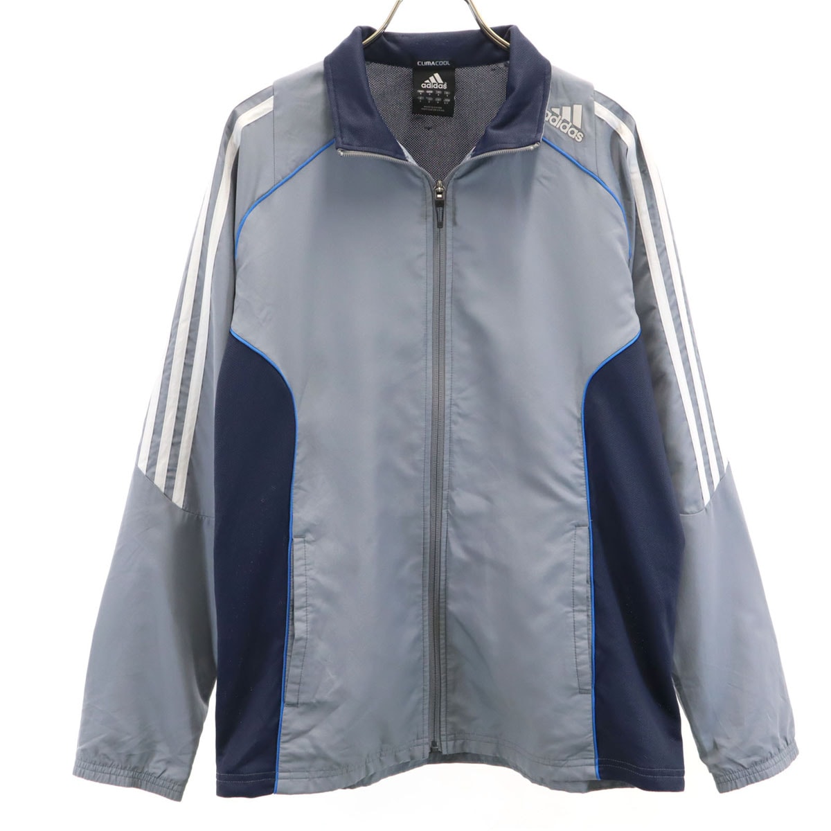 adidas アディダス トレーニング ジャケット M グレー系