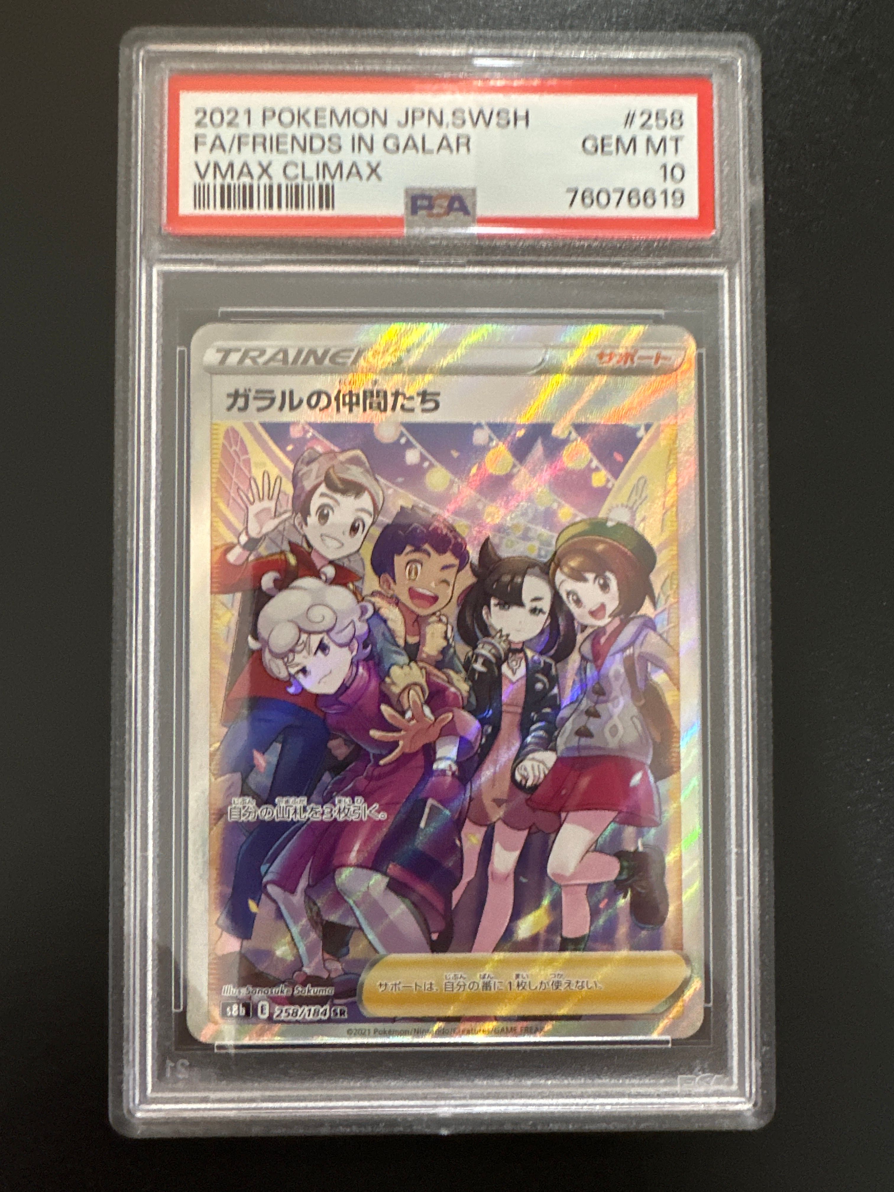 ガラルの仲間たち SR[S8b 258/184](ハイクラスパック「VMAXクライマックス」)