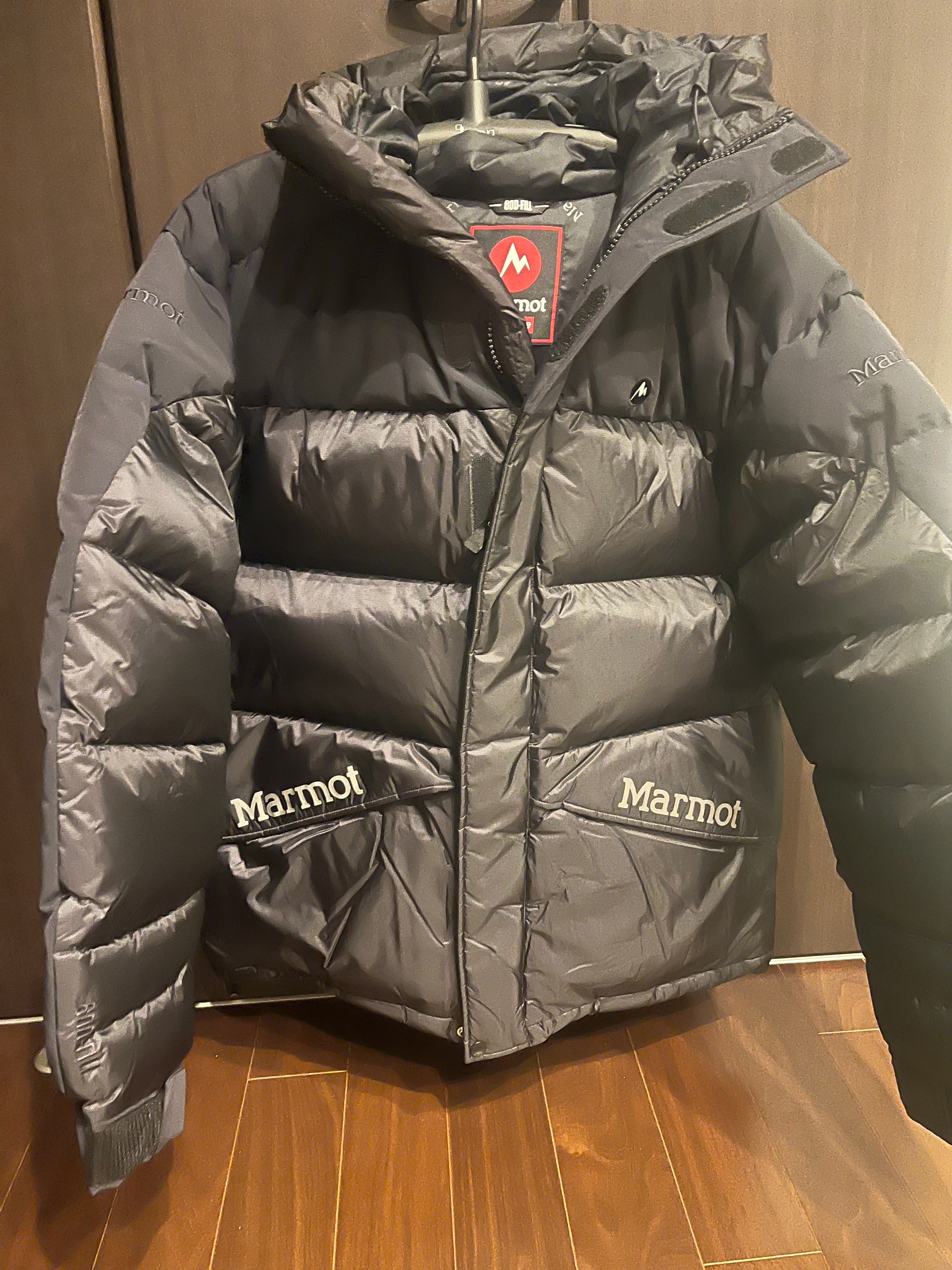 Supreme x Marmot 800-Fill Down Parka "Black"