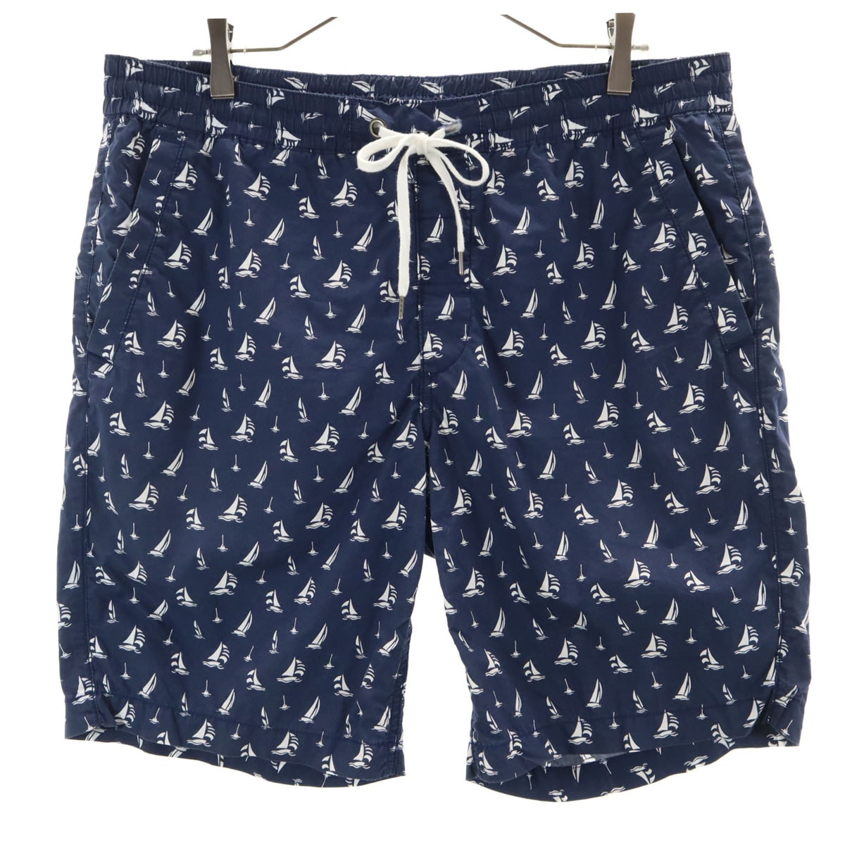 POLO RALPH LAUREN ポロラルフローレン ヨット柄 ショートパンツ L ネイビー
