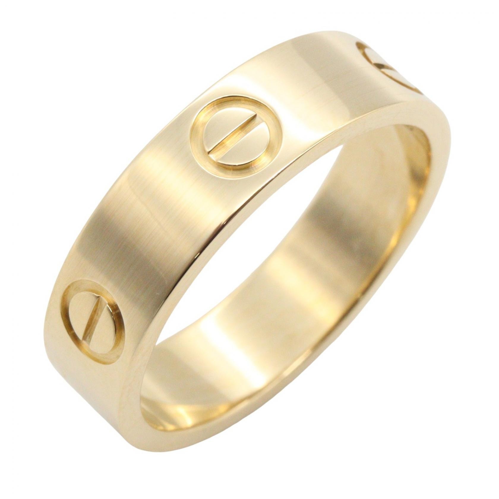 カルティエ CARTIER ラブリング リング・指輪 ジュエリー K18(イエローゴールド) メンズ レディース ゴールド系 B4084600 【中古】