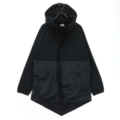 Reebok リーボック フード付 ジップアップ ジャケット M ブラック