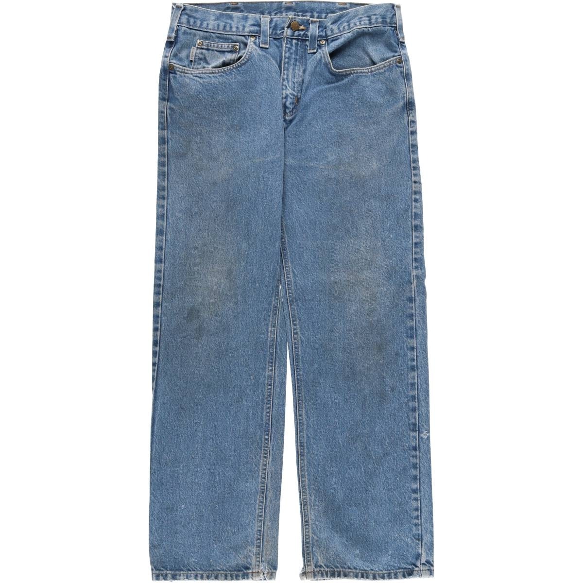 古着 カーハート Carhartt ストレートデニムパンツ メンズw32相当/eaa555589