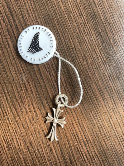 Chrome Hearts Tiny CH Cross Charm "Silver"
