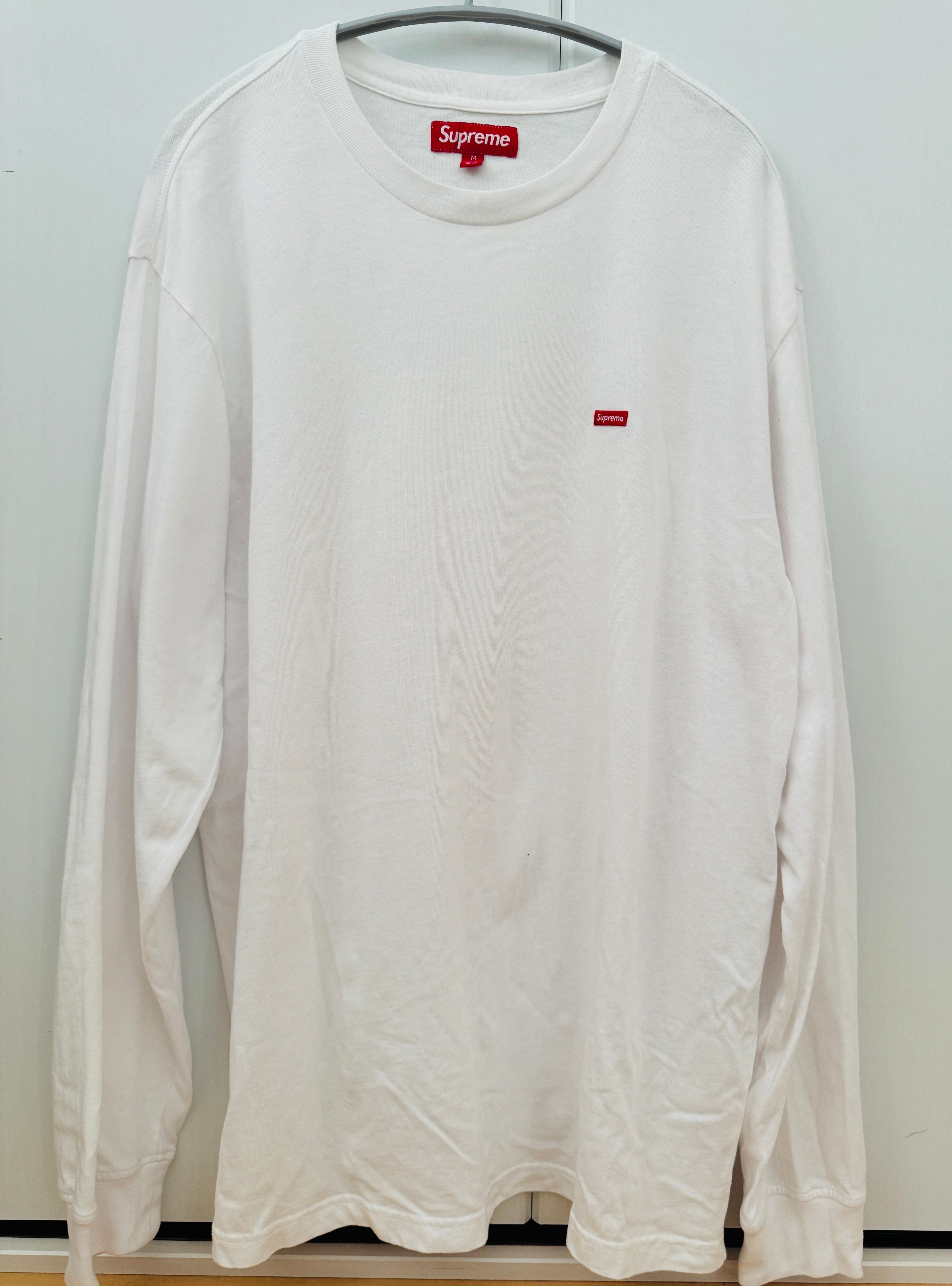 Supreme Small Box L/S Tee "White" (24FW)