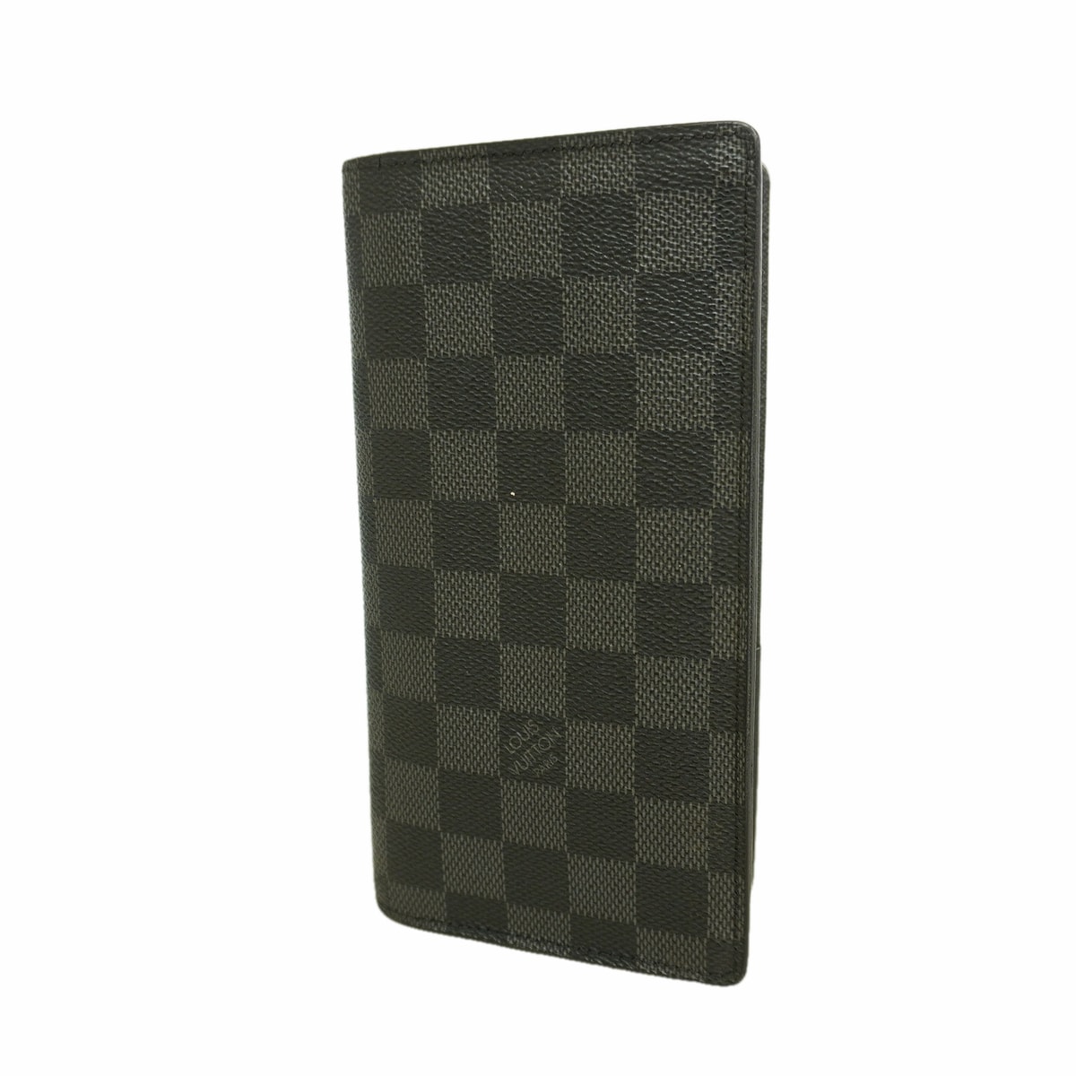 【6kc1987】ルイヴィトン 長財布 ダミエ・グラフィット ポルトフォイユブラザ N62665 ブラック グレー【中古】メンズ