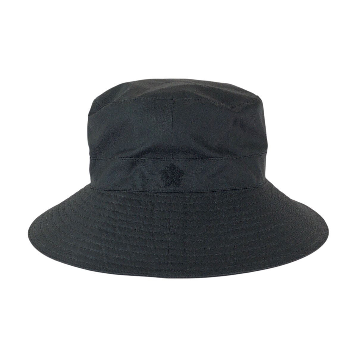 美品 HERMES エルメス サイズ55 ブラック ノワール 黒 シルク バケットハット 男女兼用 601152 【中古】