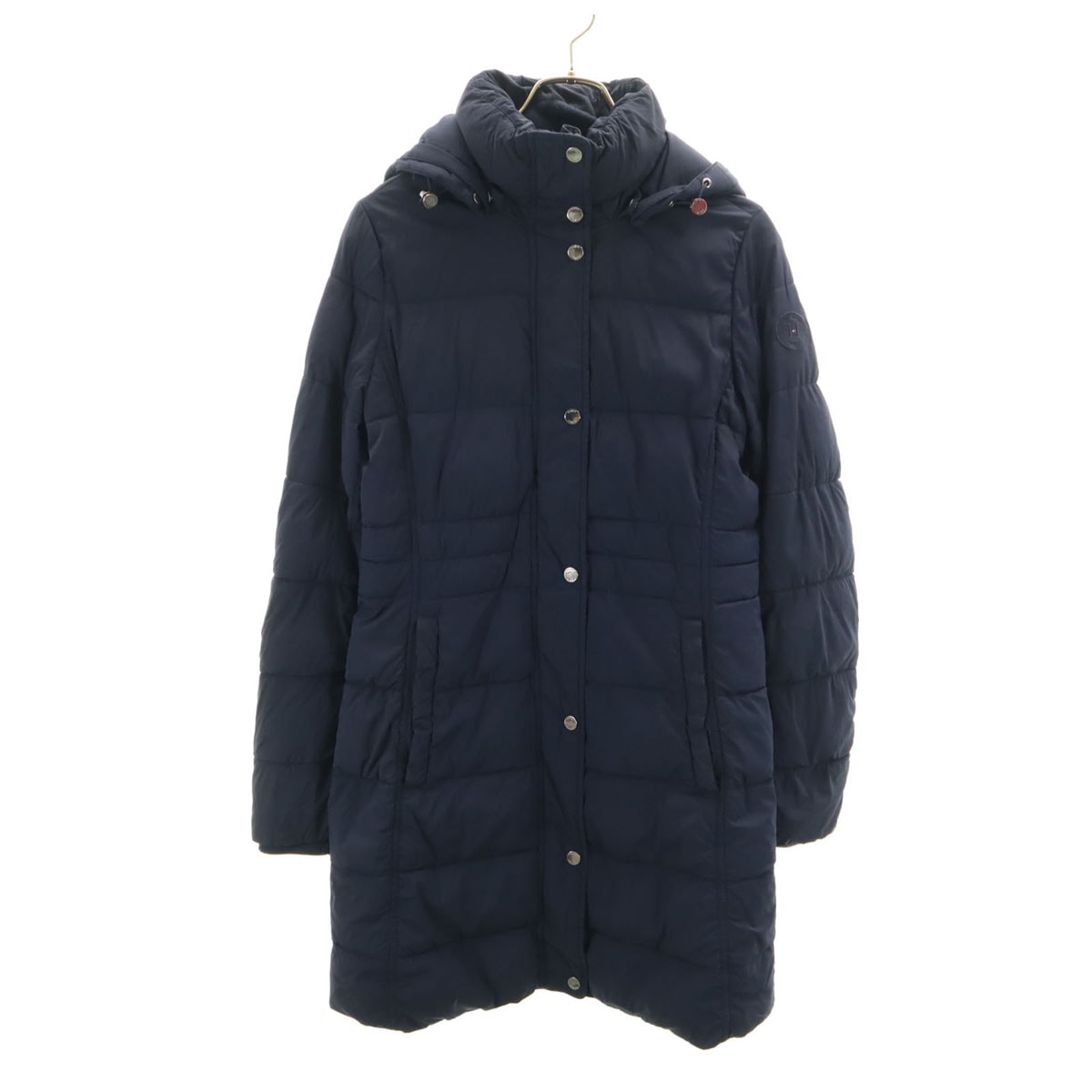 TOMMY HILFIGER トミーヒルフィガー 中綿コート S ネイビー