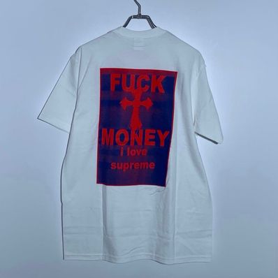 Supreme Fuck Money Tee "White"