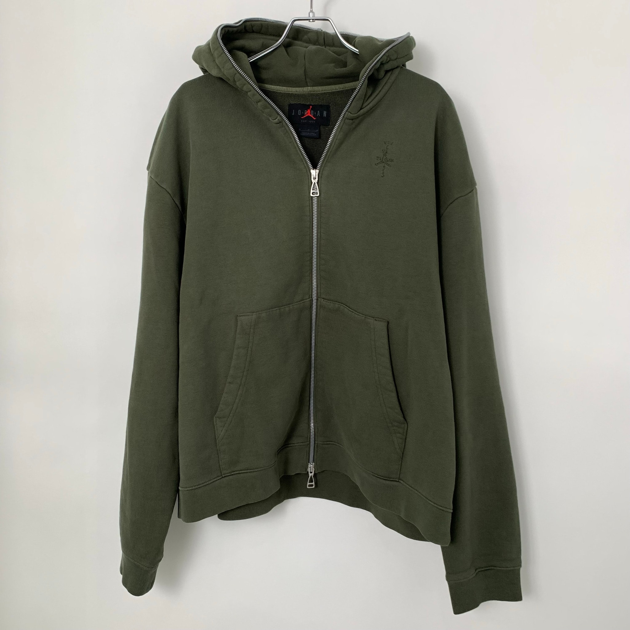 Nike Jordan x Travis Scott Men's Full-Zip Hoodie "Khaki"