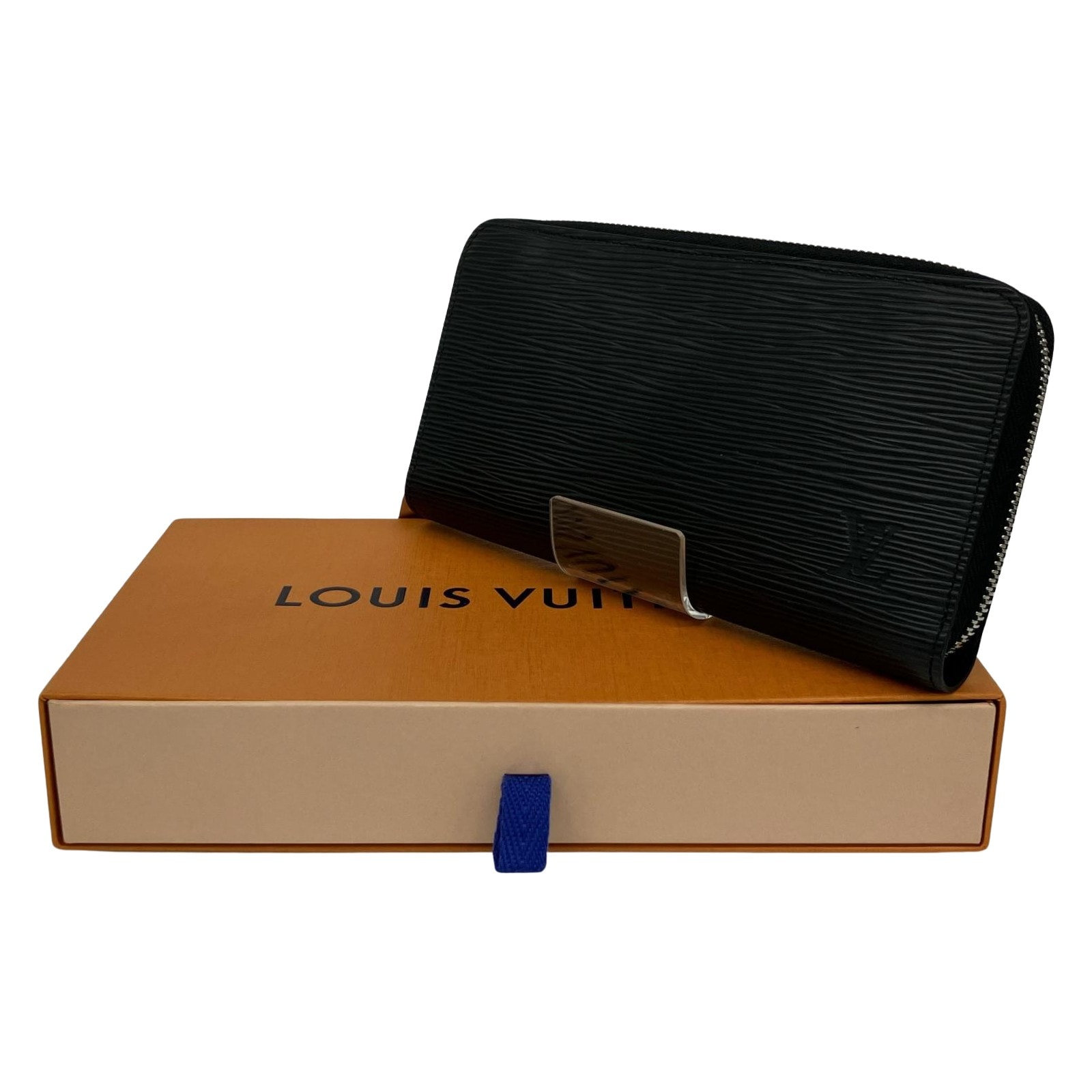 △△LOUIS VUITTON ルイヴィトン エピ ジッピーウォレット ICチップ M61857 ブラック